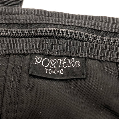 【現状渡し品】【メンズ】 PORTER ポーター TANKER WALLET タンカー 財布 ウォレット 201-260819-rs-04-fur カラー：ブラック 万代Net店