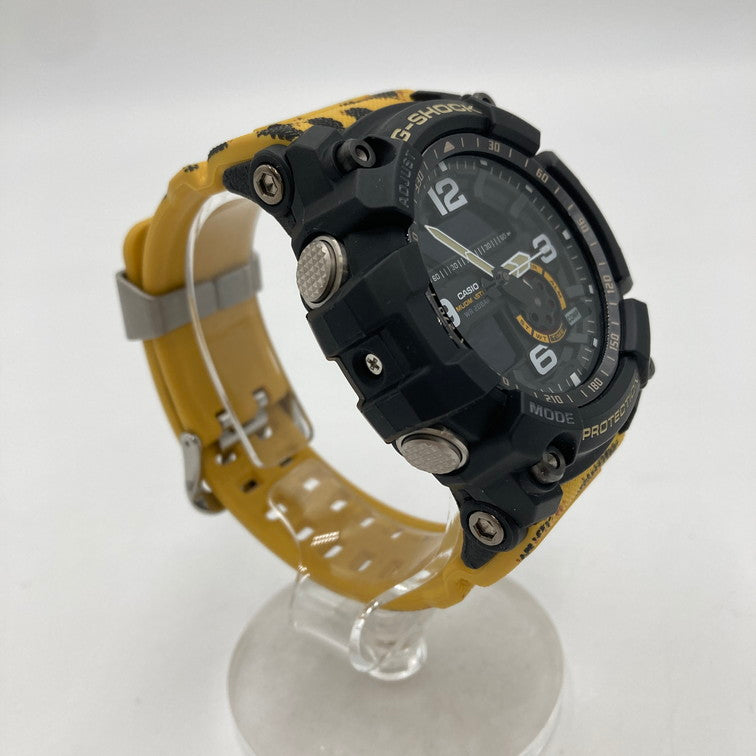 【中古美品】【メンズ】 G-SHOCK ジーショック マスターオブG マッドマスター LOVE THE SEA AND EARTH WILDLIFE PROMISING GG-1000WLP-1AJR 本体のみ 196-250206-OR-05-iwa カラー：イエロー/ブラック系 万代Net店