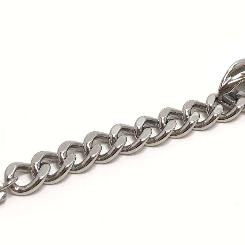 【中古品】【メンズ/レディース】 DIESEL ディーゼル Bracelet DX1413040 ロゴブレスレット STEEL アクセサリー 192-260821-rs-01-fur カラー：シルバー 万代Net店