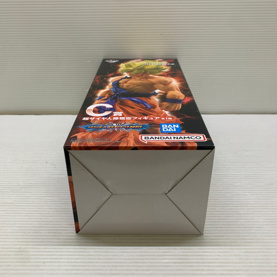 【中古品】 一番くじ ドラゴンボールVSオムニバスBRAVE C賞 超サイヤ人孫悟空フィギュア バンダイ 箱あり 050-261006-YT-04-min 万代Net店