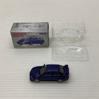 【中古品】 トミーテック トミカリミテッドヴィンテージ ネオ 1/64 LV-N190c 三菱ランサーGSR エボリューションVI 紺 完成品 312406 ミニカー 061-251216-AS-5-min 万代Net店