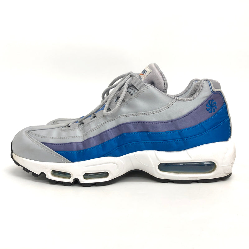 【中古品】【メンズ】 NIKE ナイキ AIR MAX 95 SE AJ2018-001 エア マックス スニーカー シューズ 靴 160-260819-rs-06-fur サイズ：27.5cm US9.5 カラー：ウルフグレー/ブルーネブラ 万代Net店
