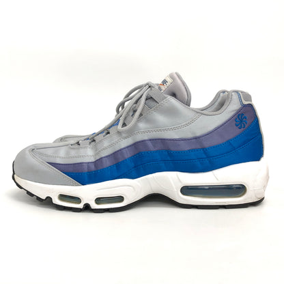 【中古品】【メンズ】 NIKE ナイキ AIR MAX 95 SE AJ2018-001 エア マックス スニーカー シューズ 靴 160-260819-rs-06-fur サイズ：27.5cm US9.5 カラー：ウルフグレー/ブルーネブラ 万代Net店