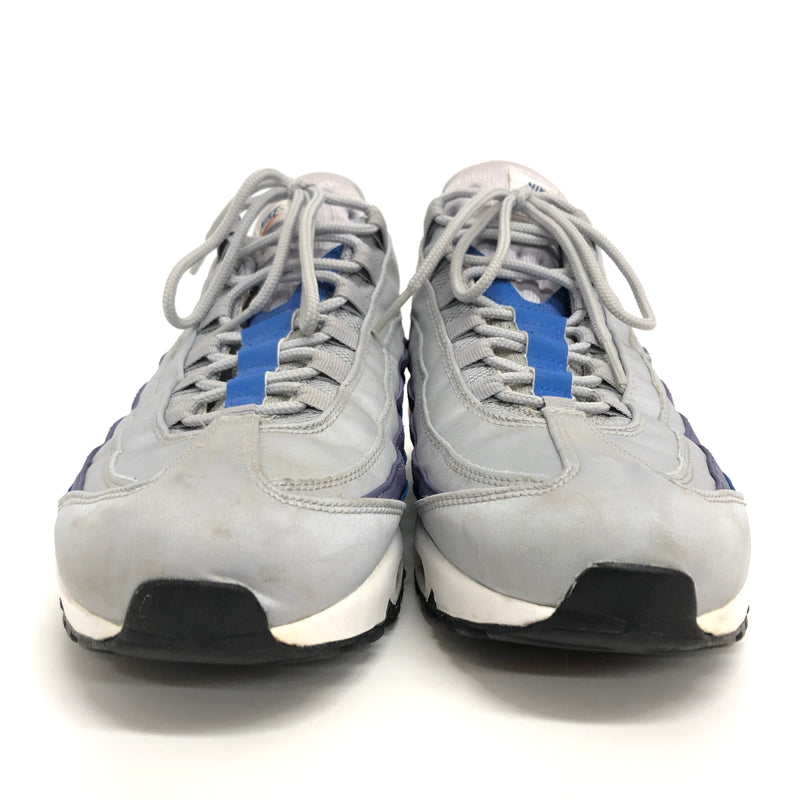 【中古品】【メンズ】 NIKE ナイキ AIR MAX 95 SE AJ2018-001 エア マックス スニーカー シューズ 靴 160-260819-rs-06-fur サイズ：27.5cm US9.5 カラー：ウルフグレー/ブルーネブラ 万代Net店