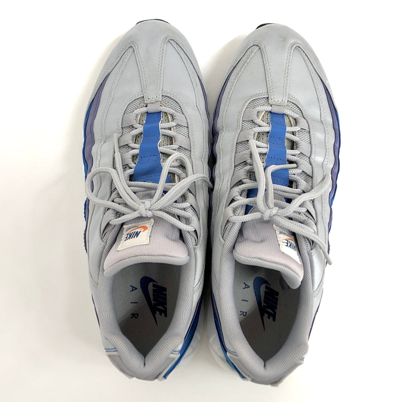 【中古品】【メンズ】 NIKE ナイキ AIR MAX 95 SE AJ2018-001 エア マックス スニーカー シューズ 靴 160-260819-rs-06-fur サイズ：27.5cm US9.5 カラー：ウルフグレー/ブルーネブラ 万代Net店