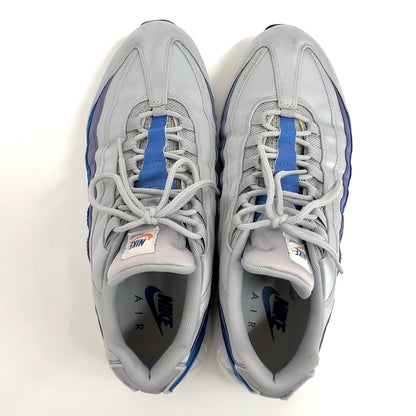 【中古品】【メンズ】 NIKE ナイキ AIR MAX 95 SE AJ2018-001 エア マックス スニーカー シューズ 靴 160-260819-rs-06-fur サイズ：27.5cm US9.5 カラー：ウルフグレー/ブルーネブラ 万代Net店