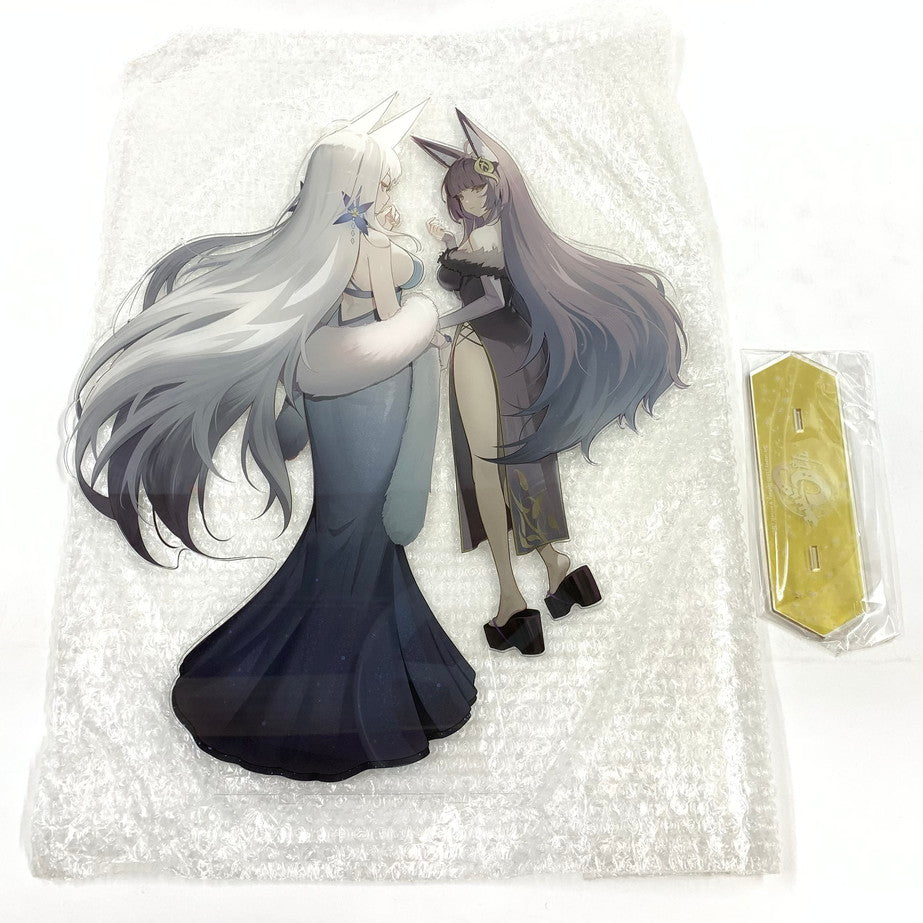 【中古品】 武蔵＆信濃 ビッグアクリルキャラスタンド 「アズールレーン 6th Anniversary Fes.」 053-251031-mo-04-fur 万代Net店