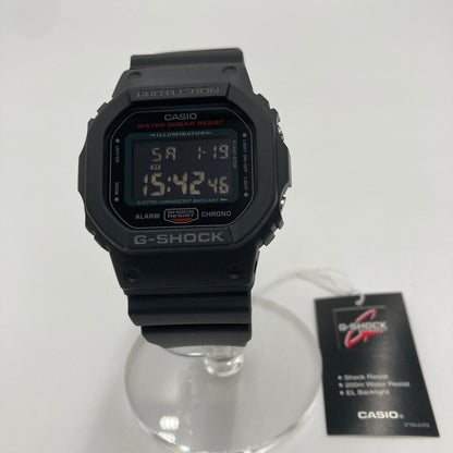 【中古美品】【メンズ】 G-SHOCK ジーショック DW-5600HR-1DR 腕時計 デジタル時計 196-250206-OR-06-iwa カラー：ブラック/レッド系 万代Net店