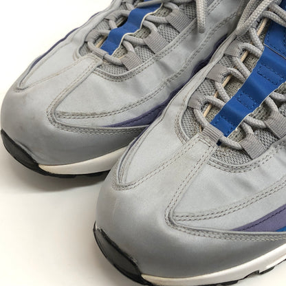 【中古品】【メンズ】 NIKE ナイキ AIR MAX 95 SE AJ2018-001 エア マックス スニーカー シューズ 靴 160-260819-rs-06-fur サイズ：27.5cm US9.5 カラー：ウルフグレー/ブルーネブラ 万代Net店