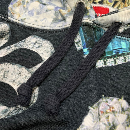 【中古品】【メンズ】 SUPREME シュプリーム JEWELS HOODED SWEATSHIRT ジュエルズ フーデッド スウェットシャツ パーカー トップス 149-260728-kh-16-izu サイズ：M カラー：ブラック系 万代Net店