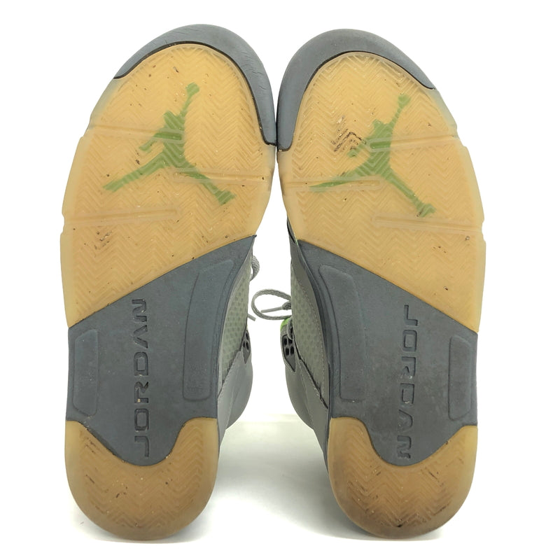 【中古品】【メンズ】 NIKE ナイキ AIR JORDAN 5 RETRO DM9014-003 エアジョーダン レトロ スニーカー シューズ 靴 160-260819-rs-07-fur サイズ：27.5cm US9.5 カラー：GREEN BEAN 万代Net店
