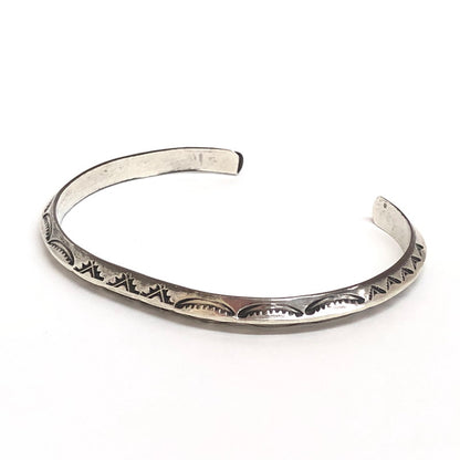 【中古品】【メンズ/レディース】 Wolf-Robe ウルフ ローブ Vintage Narrow TriangleWire Cuff Bracelet c.1940～ バングル カフ ブレスレット シルバー アクセサリー 191-241023-rs-02-fur カラー：シルバー 万代Net店