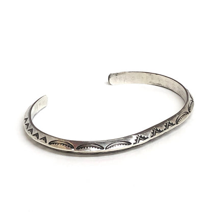 【中古品】【メンズ/レディース】 Wolf-Robe ウルフ ローブ Vintage Narrow TriangleWire Cuff Bracelet c.1940～ バングル カフ ブレスレット シルバー アクセサリー 191-241023-rs-02-fur カラー：シルバー 万代Net店