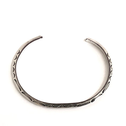 【中古品】【メンズ/レディース】 Wolf-Robe ウルフ ローブ Vintage Narrow TriangleWire Cuff Bracelet c.1940～ バングル カフ ブレスレット シルバー アクセサリー 191-241023-rs-02-fur カラー：シルバー 万代Net店