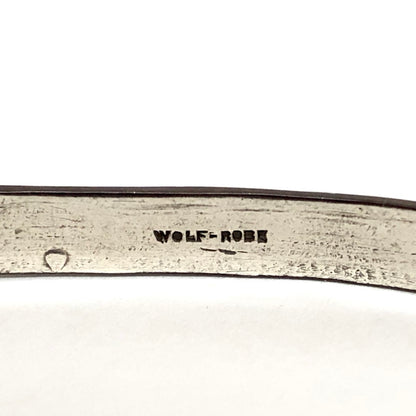 【中古品】【メンズ/レディース】 Wolf-Robe ウルフ ローブ Vintage Narrow TriangleWire Cuff Bracelet c.1940～ バングル カフ ブレスレット シルバー アクセサリー 191-241023-rs-02-fur カラー：シルバー 万代Net店