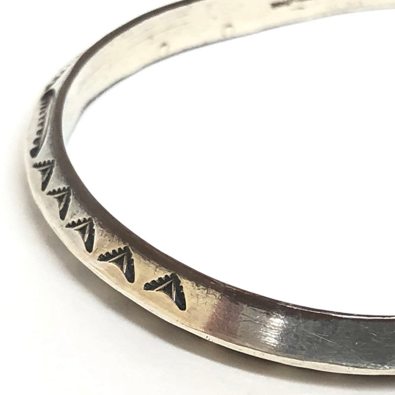 【中古品】【メンズ/レディース】 Wolf-Robe ウルフ ローブ Vintage Narrow TriangleWire Cuff Bracelet c.1940～ バングル カフ ブレスレット シルバー アクセサリー 191-241023-rs-02-fur カラー：シルバー 万代Net店