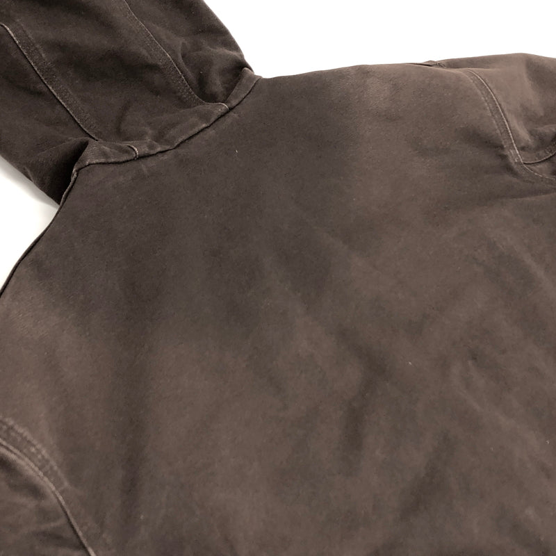 【現状渡し品】【メンズ】 CARHARTT カーハート 00S ACTIVE JACKET J130 アクティブジャケット アウター 古着 ヴィンテージ 146-260603-rs-04-fur サイズ：XL カラー：ダークブラウン 万代Net店