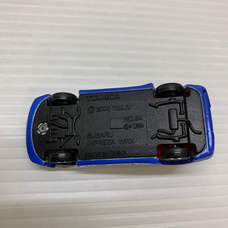 【中古品】 TOMY トミー トミカ組み立て工場 スバルインプレッサWRX ミニカー 062-251216-AS-8-min 万代Net店