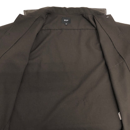【中古品】【メンズ】 HUF ハフ 23SS LOWER BACK PROBLEMS S/S SHIRT 半袖 シャツ トップス 142-260819-rs-08-fur サイズ：M カラー：ダークブラウン 万代Net店