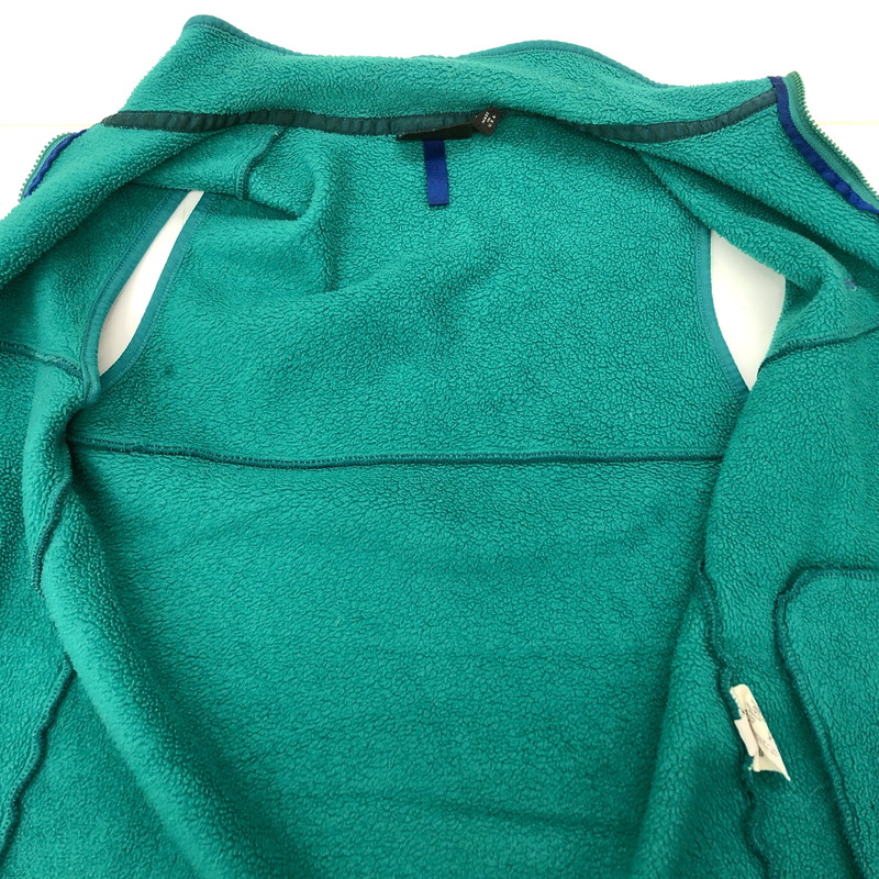 【ジャンク品】【メンズ】 patagonia パタゴニア FLEECE VEST 25571 フリースベスト アウトドア系 ヴィンテージ系 144-240624-rs-02-fur サイズ：M カラー：グリーン系 万代Net店