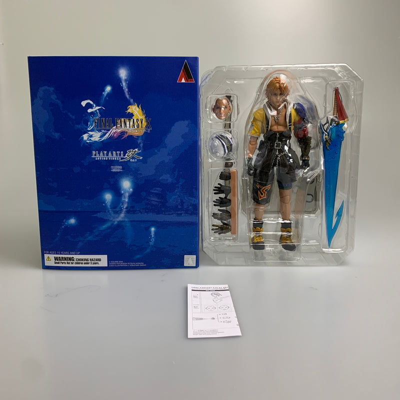 【現状渡し品】 ファイナルファンタジーX PLAY ARTS改 ティーダ アクションフィギュア 052-260610-AS-2-min 万代Net店