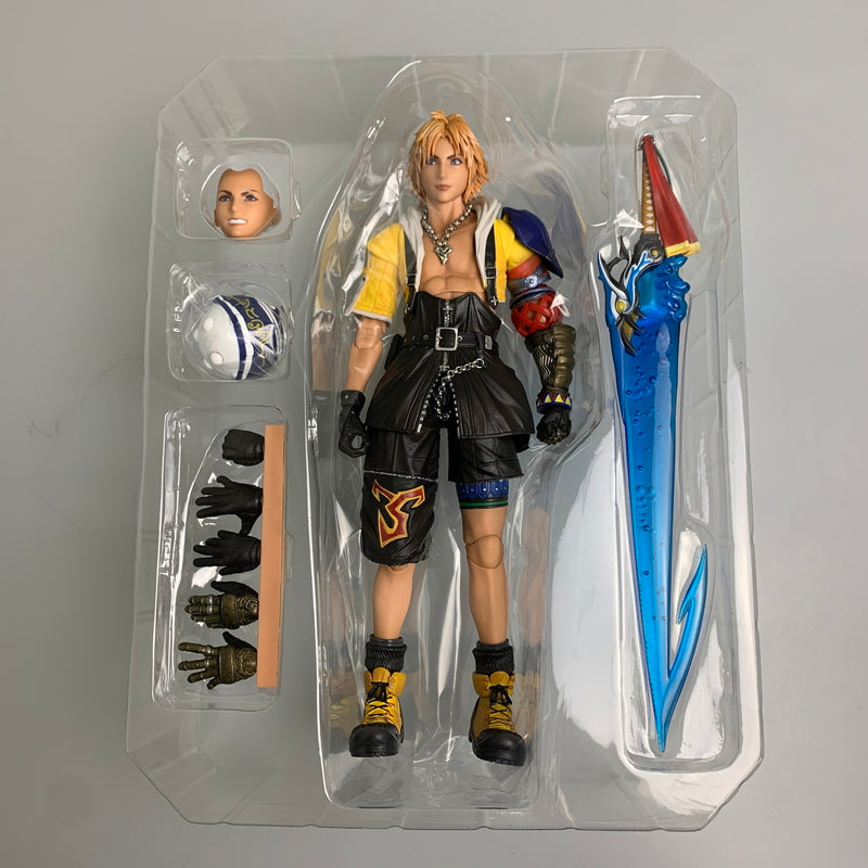 【現状渡し品】 ファイナルファンタジーX PLAY ARTS改 ティーダ アクションフィギュア 052-260610-AS-2-min 万代Net店