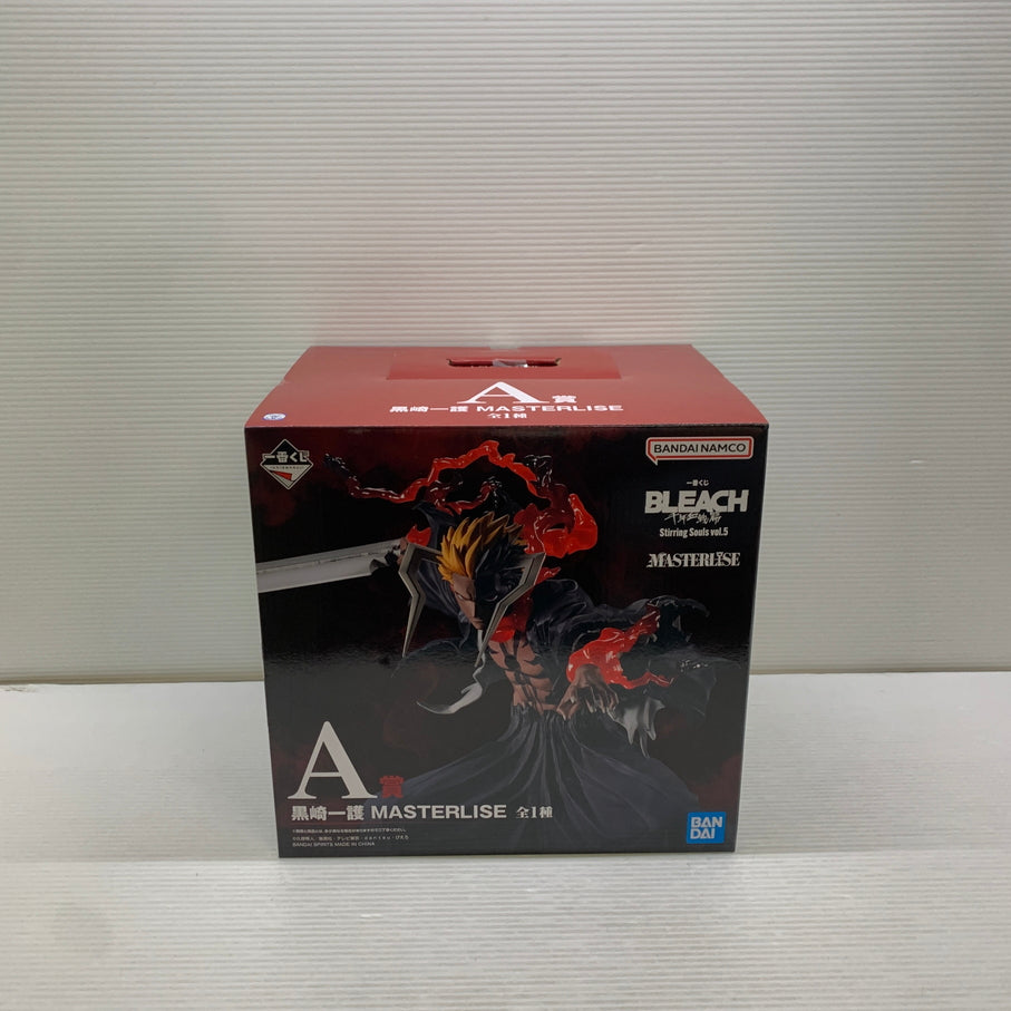 【中古品】 一番くじ BLEACH Stirring Souls vol.5 A賞 黒崎一護 MASTERLISE フィギュア バンダイ 箱あり 051-261007-YT-01-min 万代Net店