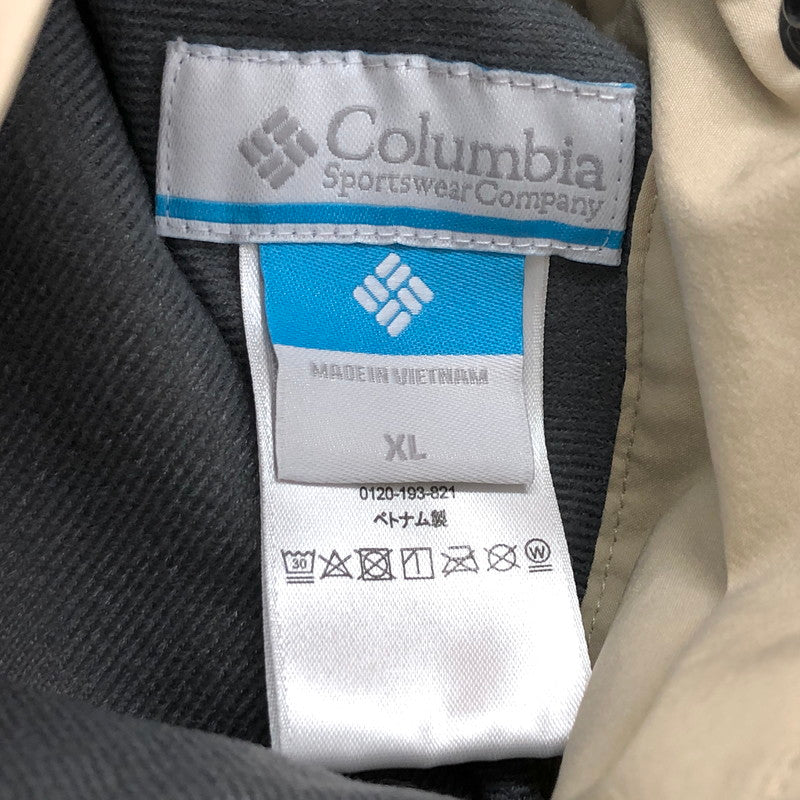 【中古品】【メンズ】 Columbia コロンビア SEATTLE MOUNTAIN JACKET PM0296 シアトルマウンテンジャケット リバーシブル 2WAY アウター アウトドア系 144-250220-rs-01-fur サイズ：XL カラー：オリーブ×ベージュ系 万代Net店