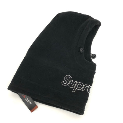 【中古品】【メンズ/レディース】 Supreme シュプリーム Polartec Balaclava ロゴ ポーラーテック フリース バラクラバ 149-251222-rs-02-fur サイズ：F カラー：ブラック 万代Net店