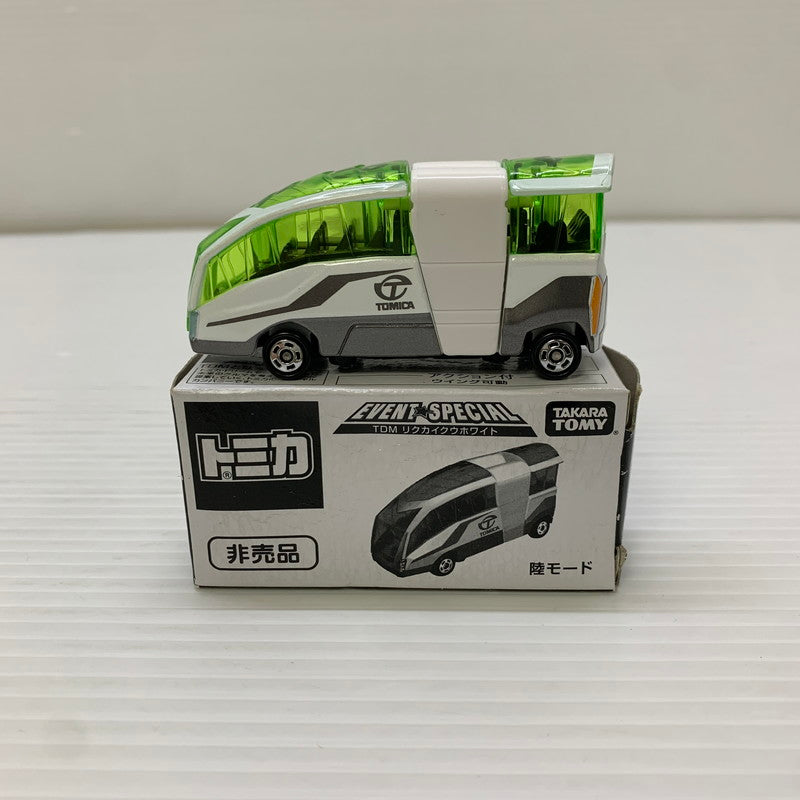 【現状渡し品】 タカラトミー トミカ イベントスペシャル TDM リクカイクウホワイト 陸モード ミニカー 062-251216-AS-11-min 万代Net店