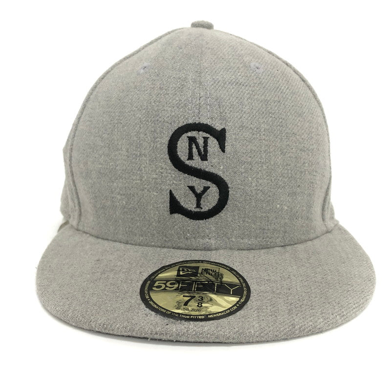 【現状渡し品】【メンズ/レディース】 Supreme シュプリーム SNY New Era Cap キャップ 帽子 185-251222-rs-04-fur サイズ：7 3/8 (58.7cm) カラー：グレー 万代Net店