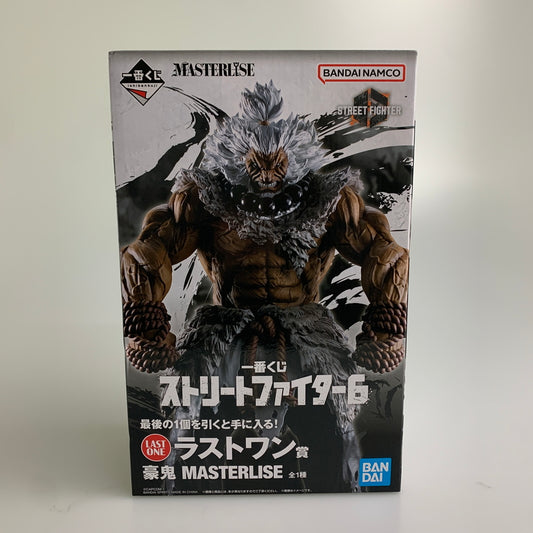 【未使用品】 バンダイ 一番くじ ストリートファイター6 ラストワン賞 豪鬼 MASTERLISE フィギュア 052-260610-AS-6-min 万代Net店