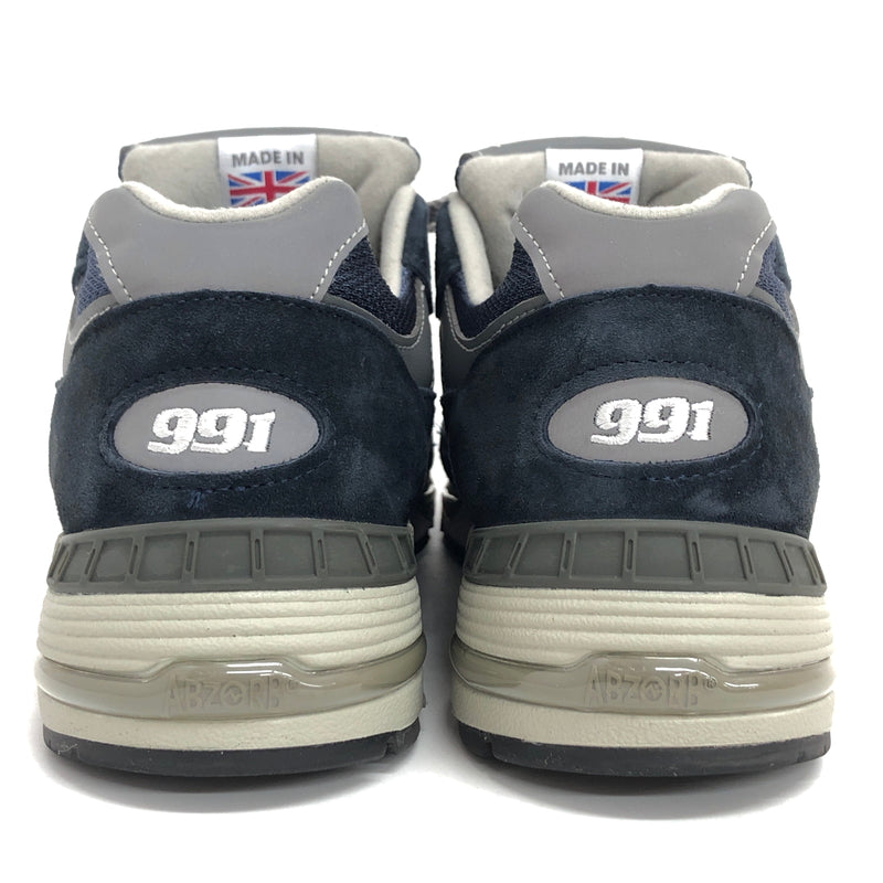 【中古品】【メンズ/レディース】 NEW BALANCE ニューバランス M991NV スニーカー シューズ 靴 162-260603-rs-07-fur サイズ：26.0cm US8 カラー：ネイビー/グレー 万代Net店