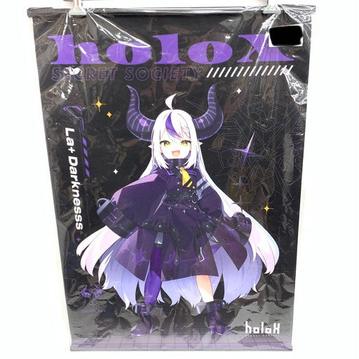 【中古美品】 ホロライブ ラプラス・ダークネス アニメイト holoX タペストリー 054-260906-mo-04-fur 万代Net店