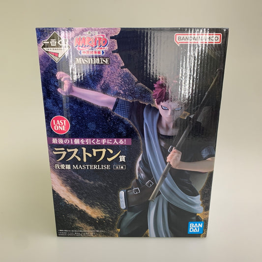 【中古美品】 一番くじ NARUTO-ナルト- 中忍試験編 ラストワン賞 我愛羅 MASTERLISE フィギュア 051-251218-zi-01-min 万代Net店