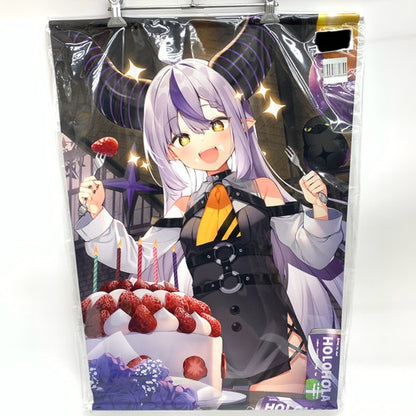【中古品】 ホロライブ ラプラス・ダークネス 誕生日記念2022 B2タペストリー 054-260906-mo-05-fur 万代Net店