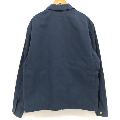 【現状渡し品】【メンズ】 Carhartt カーハート Twill Work Jacket J293 ツイルワークジャケット アウター アメカジ系 145-250221-rs-03-fur サイズ：L カラー：ネイビー 万代Net店