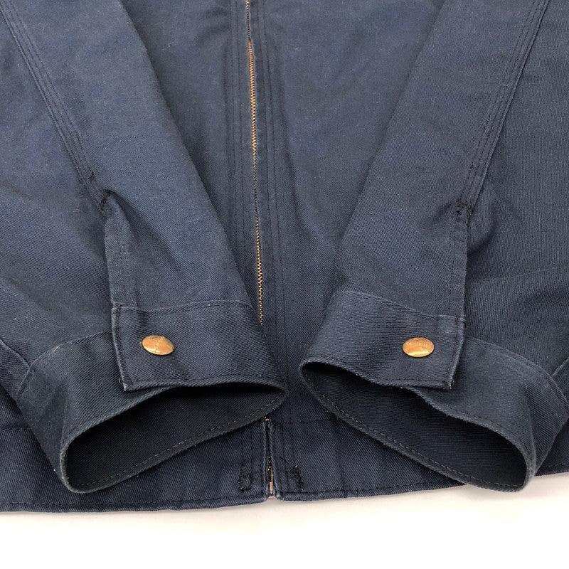 【現状渡し品】【メンズ】 Carhartt カーハート Twill Work Jacket J293 ツイルワークジャケット アウター アメカジ系 145-250221-rs-03-fur サイズ：L カラー：ネイビー 万代Net店