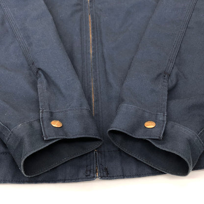 【現状渡し品】【メンズ】 Carhartt カーハート Twill Work Jacket J293 ツイルワークジャケット アウター アメカジ系 145-250221-rs-03-fur サイズ：L カラー：ネイビー 万代Net店