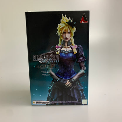 【現状渡し品】 ファイナルファンタジーVII リメイク PLAY ARTS改 クラウド・ストライフ -ドレスVer.- アクションフィギュア 052-260610-AS-8-min 万代Net店