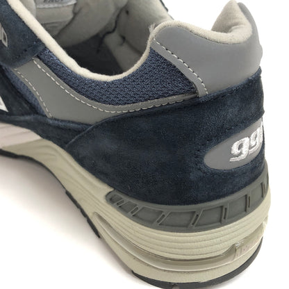 【中古品】【メンズ/レディース】 NEW BALANCE ニューバランス M991NV スニーカー シューズ 靴 162-260603-rs-07-fur サイズ：26.0cm US8 カラー：ネイビー/グレー 万代Net店