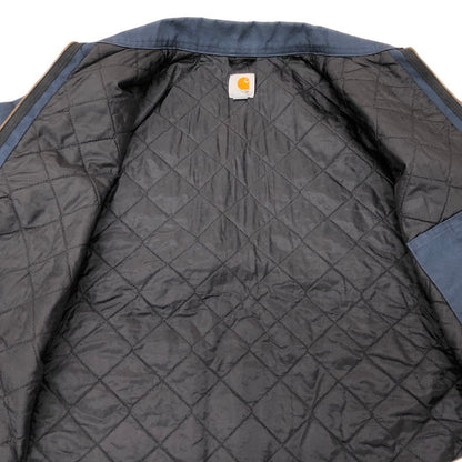 【現状渡し品】【メンズ】 Carhartt カーハート Twill Work Jacket J293 ツイルワークジャケット アウター アメカジ系 145-250221-rs-03-fur サイズ：L カラー：ネイビー 万代Net店