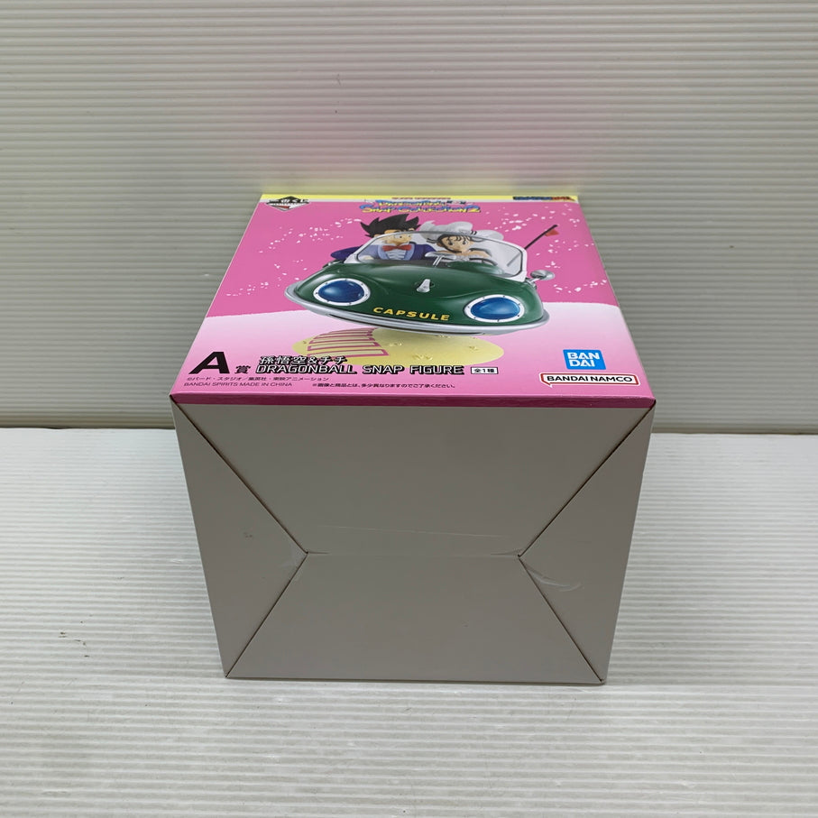 【中古品】 一番くじ ドラゴンボール DRAGONBALL SNAP COLLECTION2 A賞 孫悟空＆チチ DRAGONBALL SNAP FIGURE フィギュア バンダイ 箱あり 050-261007-YT-05-min 万代Net店