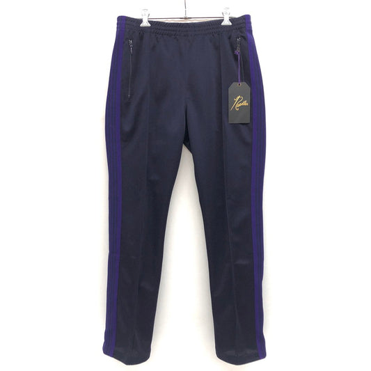 【中古品】【メンズ/レディース】 Needles ニードルス Narrow Track Pant Poly Smooth NS247 ナロートラックパンツ ジャージ パンツ ズボン ボトムス 151-250221-rs-04-fur サイズ：M カラー：パープル系 万代Net店