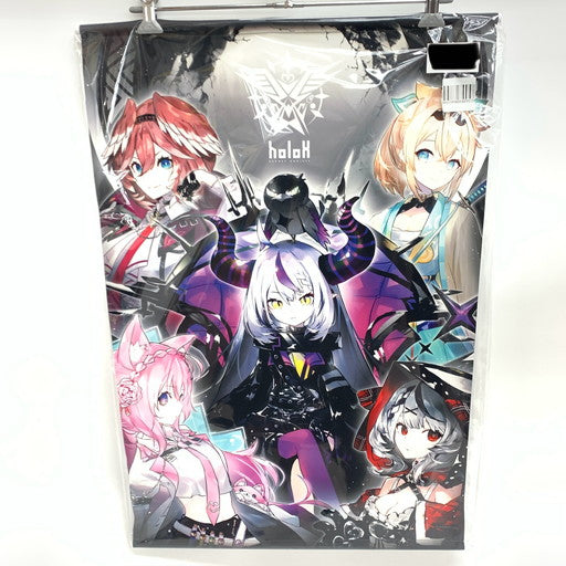 【中古美品】 ホロライブ 秘密結社holoX デビュー記念 B2タペストリー 053-260906-mo-10-fur 万代Net店