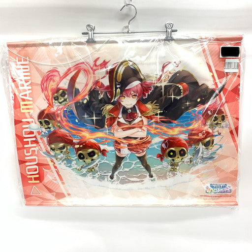 【中古美品】 ホロライブ ラクガキキングダム 宝鐘マリン B2 タペストリー コラボ 054-260906-mo-12-fur 万代Net店