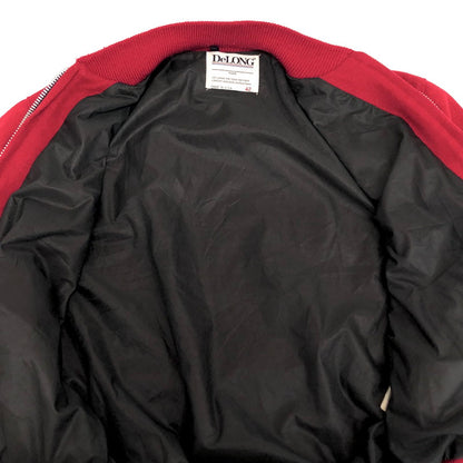 【現状渡し品】【メンズ】 DeLONG デロング 90S メルトンスタジャン アウター 146-251001-hn-01-fur サイズ：42 カラー：レッド 万代Net店
