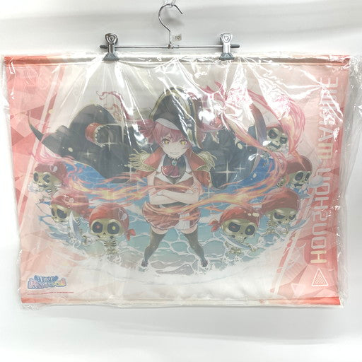 【中古美品】 ホロライブ ラクガキキングダム 宝鐘マリン B2 タペストリー コラボ 054-260906-mo-12-fur 万代Net店