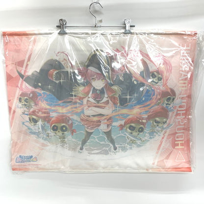 【中古美品】 ホロライブ ラクガキキングダム 宝鐘マリン B2 タペストリー コラボ 054-260906-mo-12-fur 万代Net店