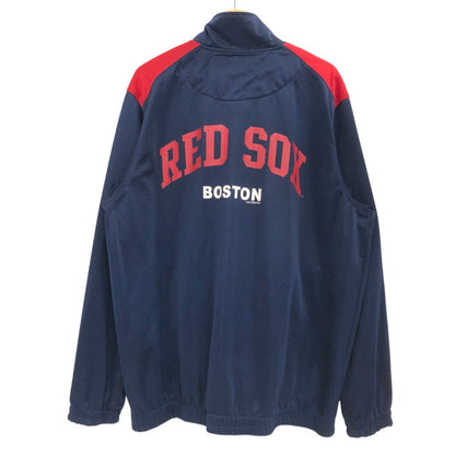 【ジャンク品】【メンズ】 MLB Boston Red Sox トラックジャケット スイングトップ 古着 ヴィンテージ系 146-260309-rs-06-fur サイズ：XL カラー：ネイビー/レッド/ホワイト 万代Net店